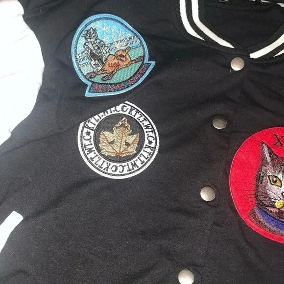 SHEIN  varsity patches jacket - Picture 5 of 5